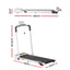 Everfit Treadmill Electric Walking Pad with Incline Foldable for Home Gym White