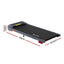 Everfit Treadmill Electric Walking Pad with Incline Under Desk Home Gym Grey