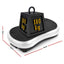 Everfit Vibration Machine Platform Vibrator Resistance Rope Home Fitness White
