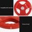 Everfit Weight Plates Olympic 15kg Dumbbell Barbell Plate Weight Lifting Home Gym Red