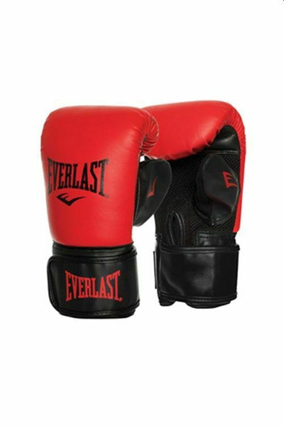 Everlast Tempo Bag Gloves Boxing Box Gym Training Mitt Work Red/Black L-Xl
