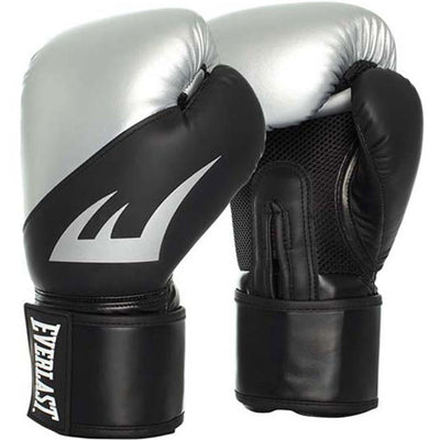Everlast Unisex Ex Training Boxing Gloves 12Oz Silver/Black