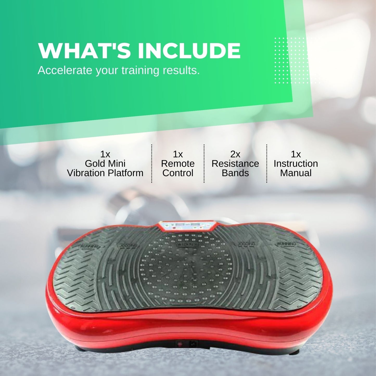 Exercise Vibration Machine Platform - Fitness Vibrating Plate - Body Workout