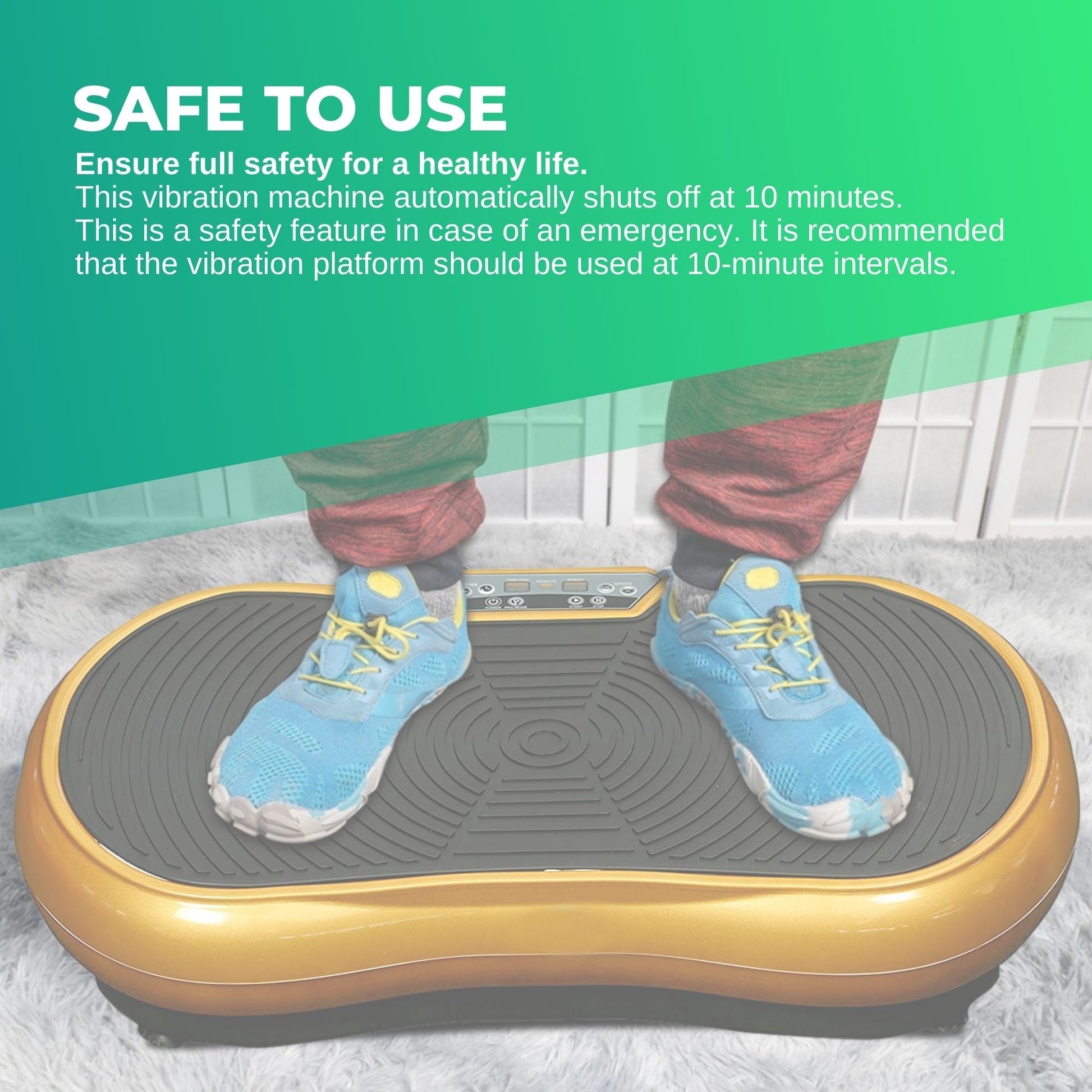 Exercise Vibration Machine Platform - Fitness Vibrating Plate - Body Workout