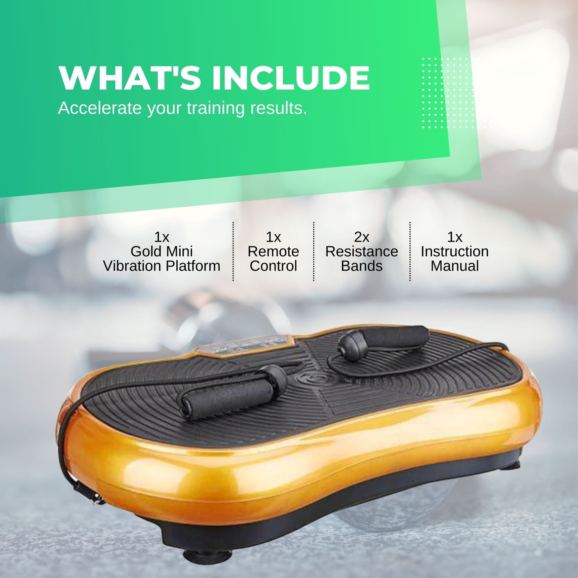 Exercise Vibration Machine Platform - Fitness Vibrating Plate - Body Workout