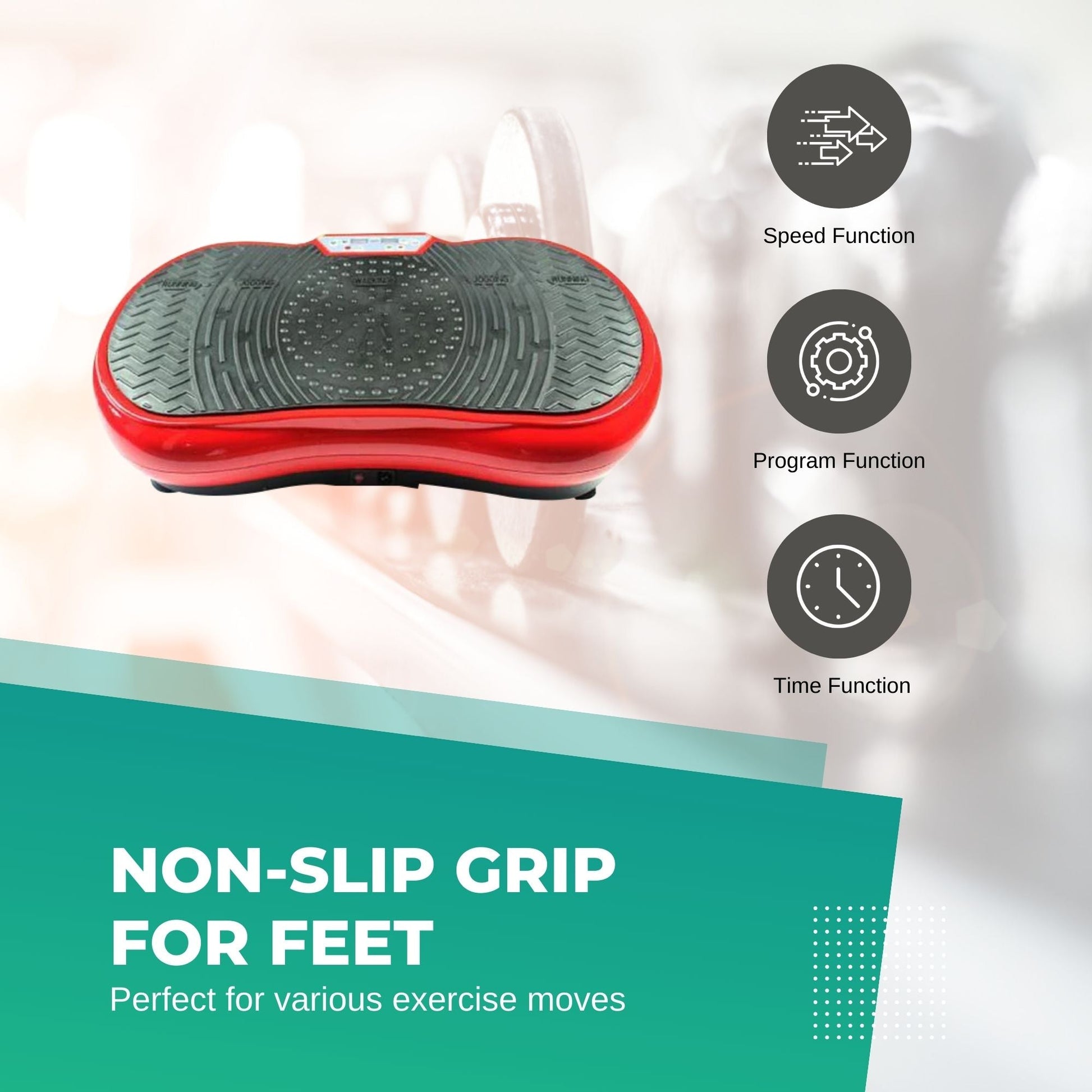 Exercise Vibration Machine Platform - Fitness Vibrating Plate - Body Workout