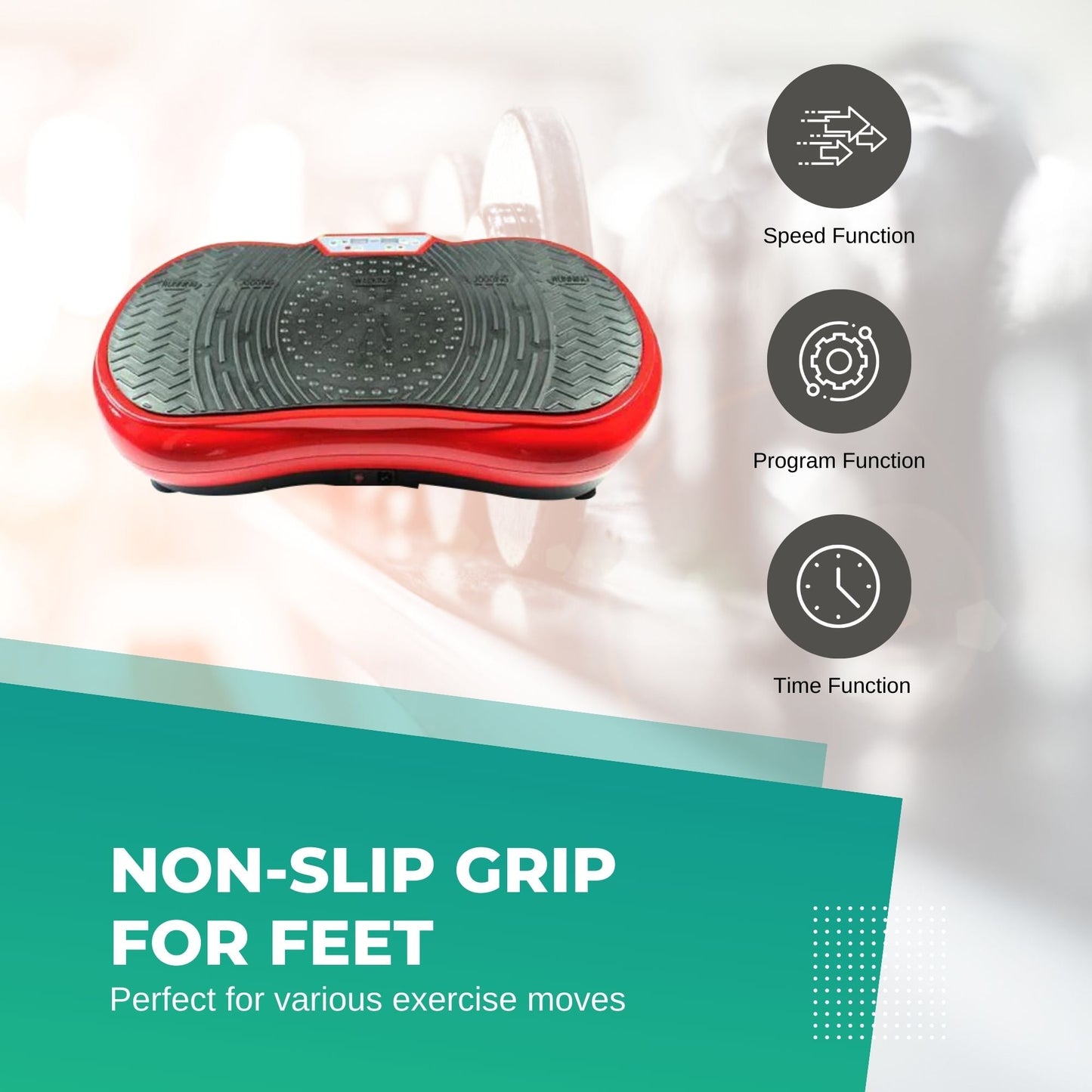 Exercise Vibration Machine Platform - Fitness Vibrating Plate - Body Workout