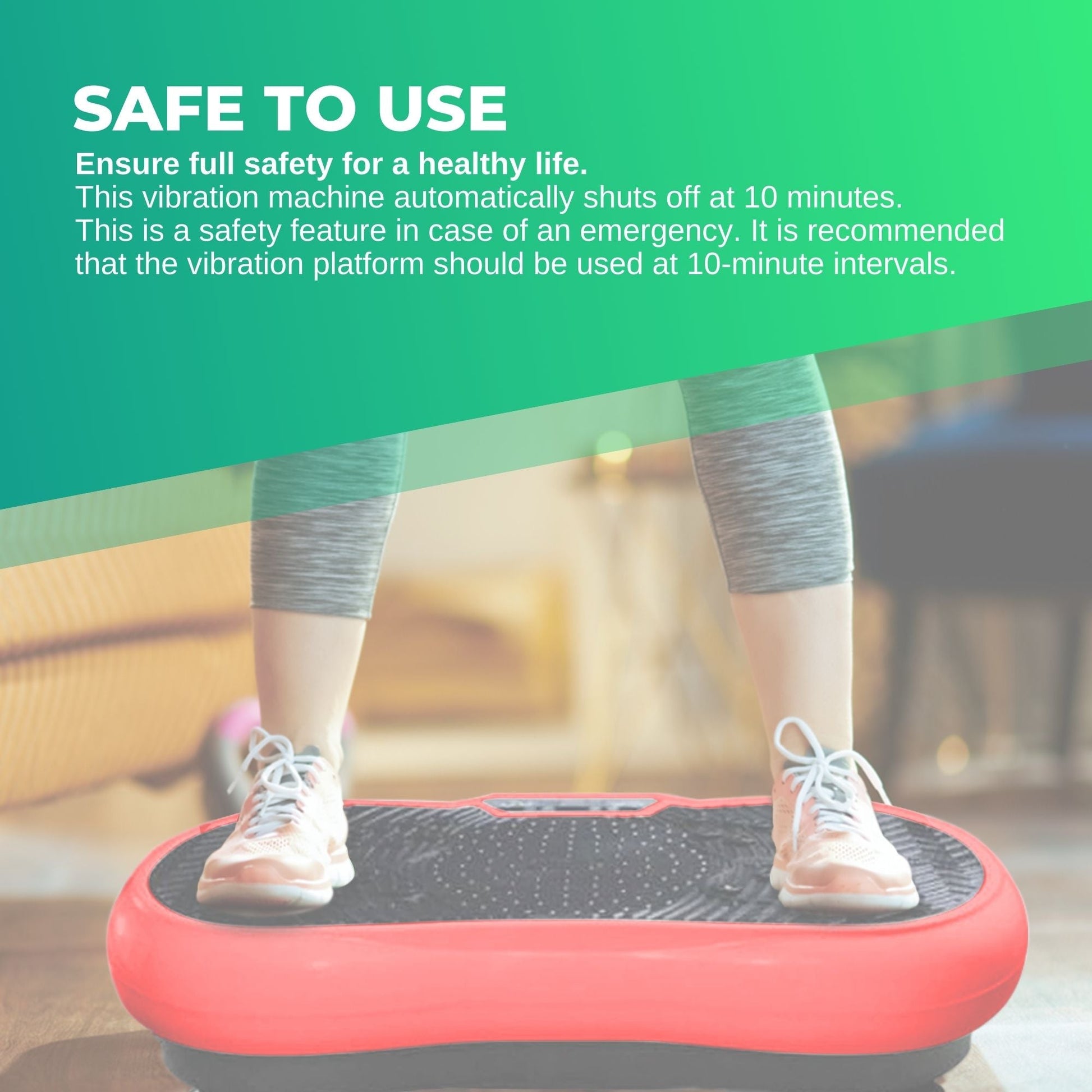 Exercise Vibration Machine Platform - Fitness Vibrating Plate - Body Workout