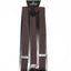 Extra Long Adjustable 138cm Dark Brown Adult Mens Suspenders