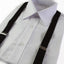 Extra Long Adjustable 138cm Dark Brown Adult Mens Suspenders