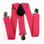 Extra Wide Heavy Duty Adjustable 120cm Fluro Pink Adult Mens Suspenders