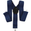 Extra Wide Heavy Duty Adjustable 120cm Navy Adult Mens Suspenders