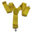Extra Wide Heavy Duty Adjustable 120cm Yellow Adult Mens Suspenders