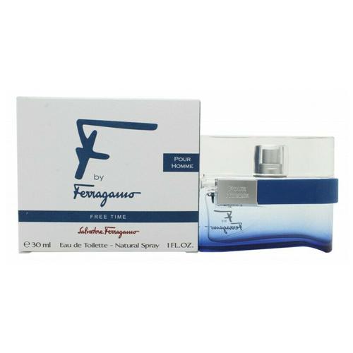 F Free Time Ferragamo 30ml EDT Spray for Men by Salvatore Ferragamo