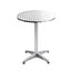 Gardeon 2pcs Outdoor Bar Table Furniture Adjustable Aluminium Cafe Table Round