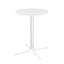 Gardeon Outdoor Bar Table Round Folding Desk Top 109cm Patio Furniture White