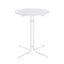 Gardeon Outdoor Bar Table Round Folding Desk Top 109cm Patio Furniture White
