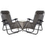 Gardeon Sun Lounge Zero Gravity Chair Table Outdoor Folding Recliner Reclining