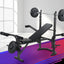 Everfit Weight Bench Press 8In1 Multi-Function Power Station Gym Equipment