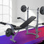 Everfit Weight Bench Press 8In1 Multi-Function Power Station Gym Equipment