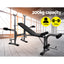 Everfit Weight Bench Adjustable Bench Press 8-In-1 Gym Equipment