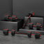 Everfit 20kg Adjustable Dumbbell Barbell Set Weight Plates Home Workout