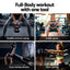 Everfit 8kg Kettlebell Set Weight Lifting Bench Dumbbells Kettle Bell Gym Home