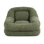 Artiss Armchair Floor Chair Couch Recliner 1 Seater Cloud Chaise Lounge Corduroy Green