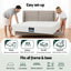Giselle 20cm Memory Foam Mattress Green Tea Double