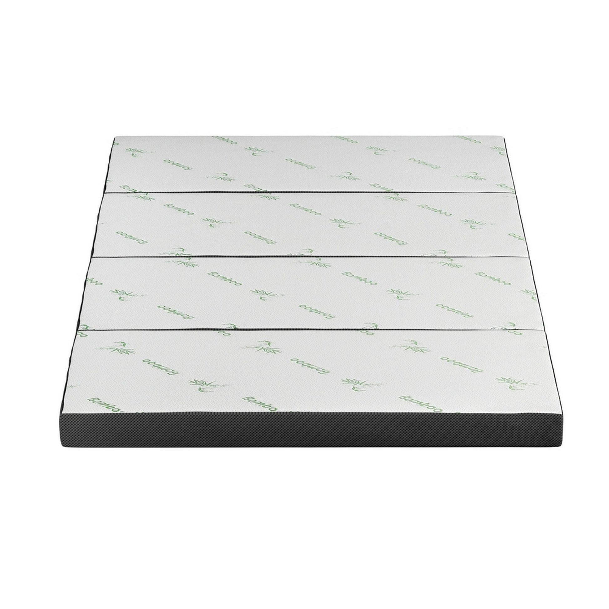 Giselle Foldable Mattress Folding Foam Mattresses Bamboo Double