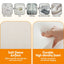 Giselle Bedding Foldable Mattress Fleece Portable 3-fold Folding Foam Mattresses