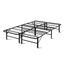 Artiss Folding Double Metal Bed Frame - Black