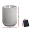 Gardeon Solar Fountain Water Feature Outdoor Fountain LED Lights Beige