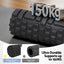 Everfit Foam Roller Set 4 in 1 Grid High Density Massager for Deep Tissue Trigger Point Myofascial Release Back Pain Muscle Recovery Gym Home Fitness Equipment with Storage Bag Supports 150kg