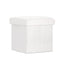 Artiss Ottoman Storage Foot Stool Vanity Square Teddy
