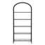 Artiss 5 Tiers Bookshelf Industrial Etagere Bookcase Display Shelf Black