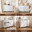 Artiss 6 Chest of Drawers Dresser Lowboy Curved Edge Scalloped White Bedroom