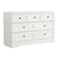 Artiss 7 Chest of Drawers Dresser Table White