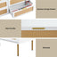 Artiss Chest of 6 Drawers Lowboy Cabinet White
