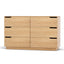 Artiss 6 Chest of Drawers Dresser Table Pine