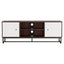Artiss TV Unit 150cm Storage Shelves Walnut White