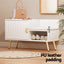 Artiss Shoe Cabinet Bench Set Adjustable Shelf Hallway Living Room White