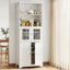 Artiss Buffet Sideboard Cabinet Pantry Kitchen Bathroom Storage Cupboard 160cm