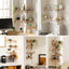 Artiss Floating Wall Shelf Corner Shelves Set of 4 Wood