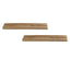 Artiss Floating Wall Shelf Set of 2 Wood 90CM