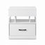 Artiss Bedside Table with Charging Station Drawer Sliding Top Nightstand White