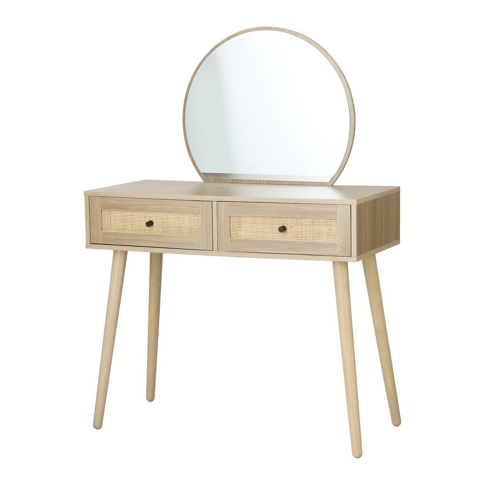 Artiss Dressing Table Set Rattan Frances