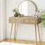 Artiss Dressing Table Set Rattan Frances