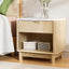 Artiss Bedside Table Nightstand 1 Drawer Shelves Pine