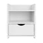 Artiss Bedside Table Drawer - White